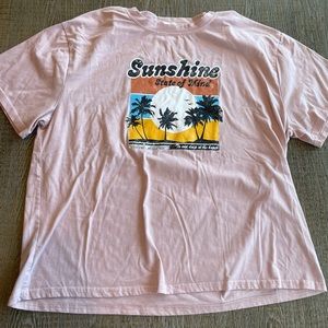 PINK GRAPHIC TEE